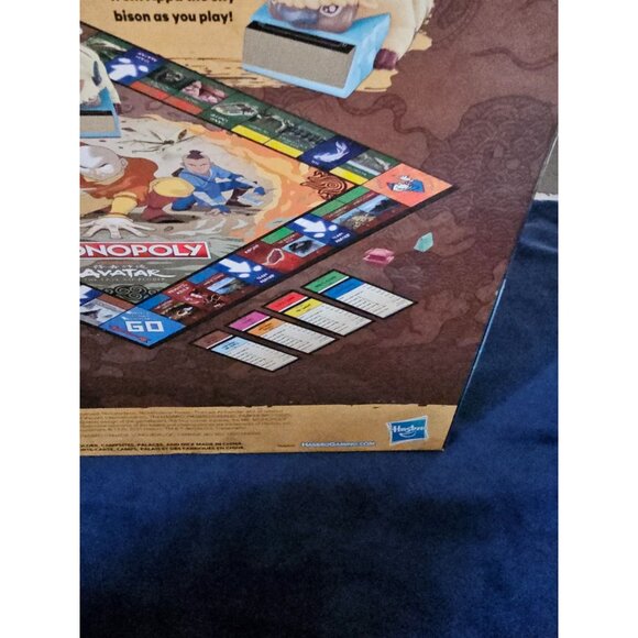 Monopoly Avatar The Last Airbender Board Game By Hasbro For Ages 8+ - Picture 7 of 8